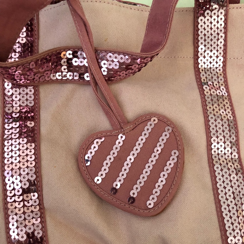 HP American eagle small tote with mirror